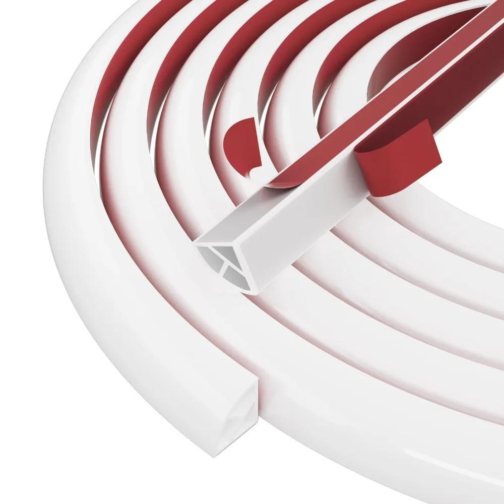 1pc 3/1m Peel and Stick Quarter Round Molding Wall Corner Protection TPE Water Blocking Strip Flexible Waterproof Skirting Line 1m белый
1pc 3/1m Peel and Stick Quarter Round Molding Wall Corner Protection TPE Water Blocking Strip Flexible Waterproof Skirting Line 1m белый