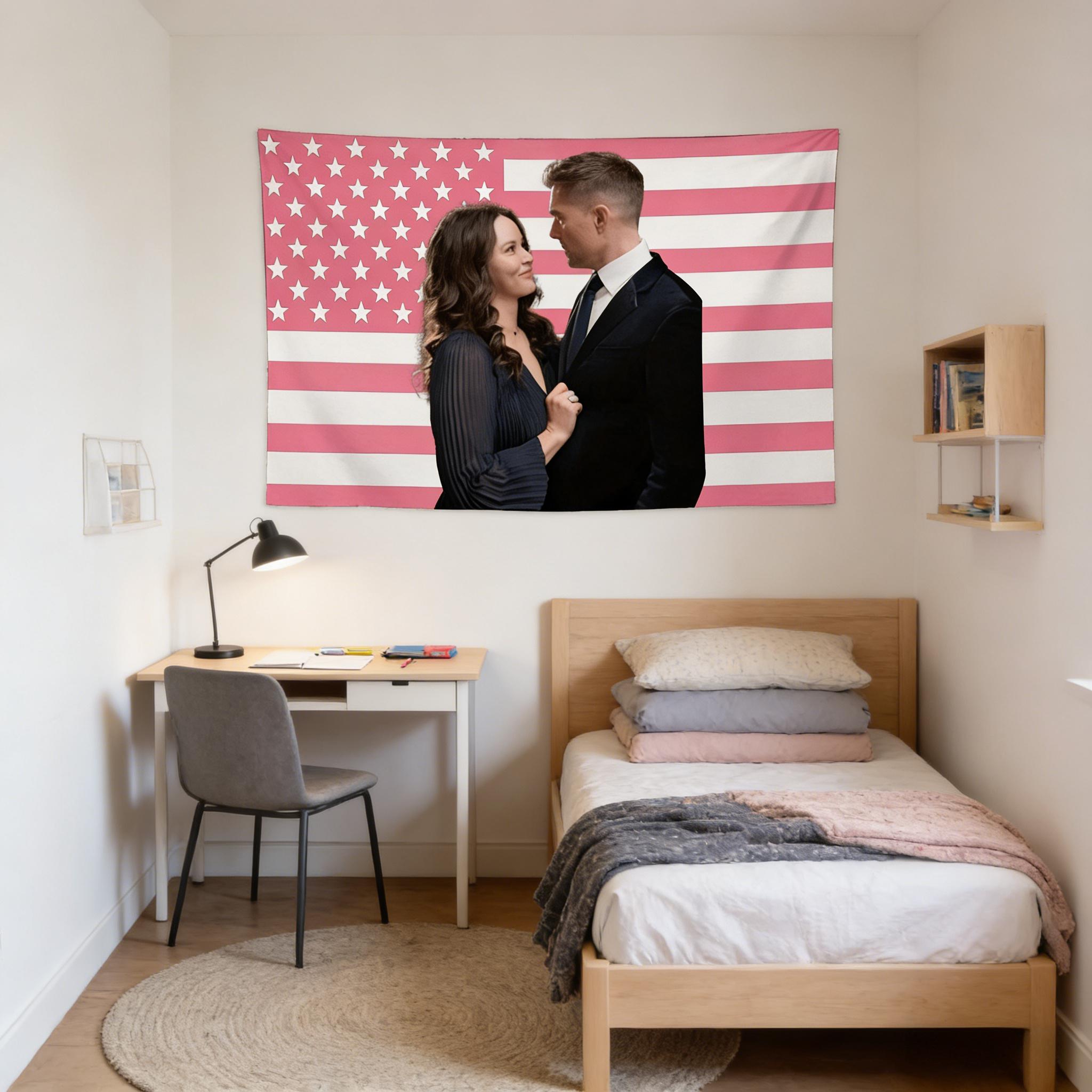 1pc Lucy Chen Tim Bradford Canvas Poster Pink American Flag Free Install Kit Indoor Wall Decor 74x94cm(29x37in)
1pc Lucy Chen Tim Bradford Canvas Poster Pink American Flag Free Install Kit Indoor Wall Decor 74x94cm(29x37in)