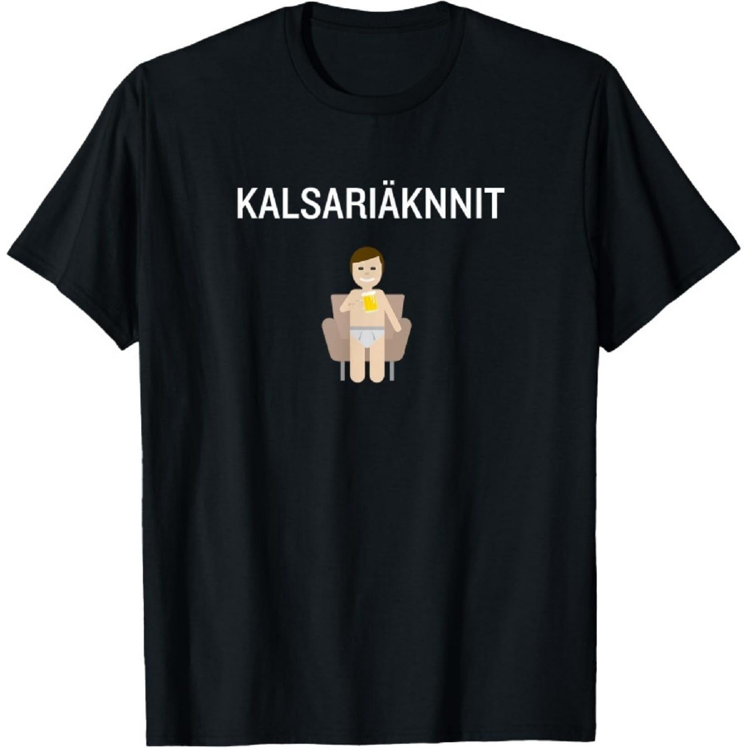 KALSARIÄKNNIT - Drinking at home alone in your underwear T-Shirt XXXXXL чорний
KALSARIÄKNNIT - Drinking at home alone in your underwear T-Shirt XXXXXL чорний