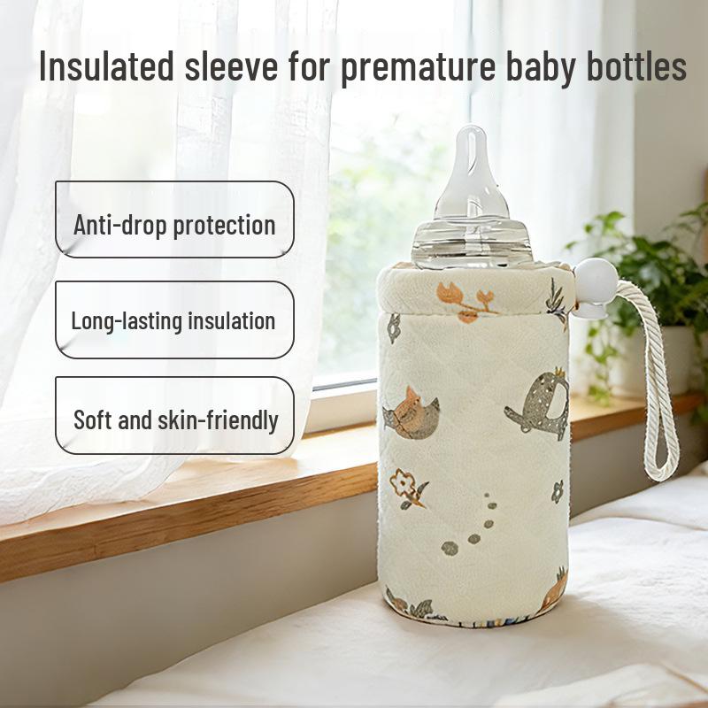 Universal Insulated Cotton Sleeve for Premature Baby Bottles – Skin-friendly by Changyubao
Universal Insulated Cotton Sleeve for Premature Baby Bottles – Skin-friendly by Changyubao