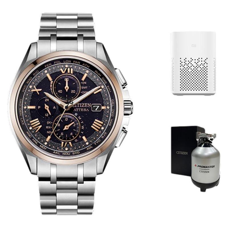 CITIZEN Sky Eagle Series Shubo titanium case strap multi-station radio wave perpetual calendar fashionable business waterproof light Quartz AT8254-61E чорний
CITIZEN Sky Eagle Series Shubo titanium case strap multi-station radio wave perpetual calendar fashionable business waterproof light Quartz AT8254-61E чорний