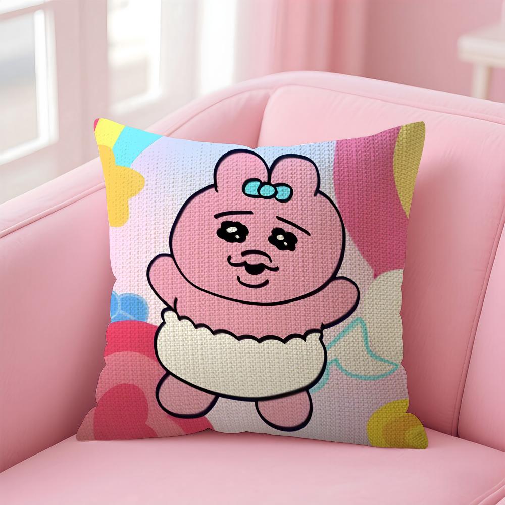 OOpanchu UsagiI Cartoon Cushion Cover Natural Linen Pillow Case DoubleSided Print Decorative Sofa Pillowcase Home Decor Gift 30x30cm
OOpanchu UsagiI Cartoon Cushion Cover Natural Linen Pillow Case DoubleSided Print Decorative Sofa Pillowcase Home Decor Gift 30x30cm