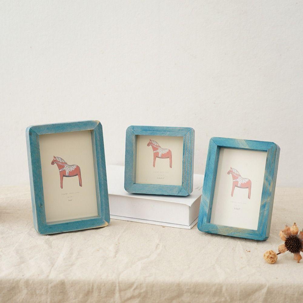 Wooden Picture Frame Personalized Photo Album Crafts Photo Frame Picture Storage Style 1
Wooden Picture Frame Personalized Photo Album Crafts Photo Frame Picture Storage Style 1