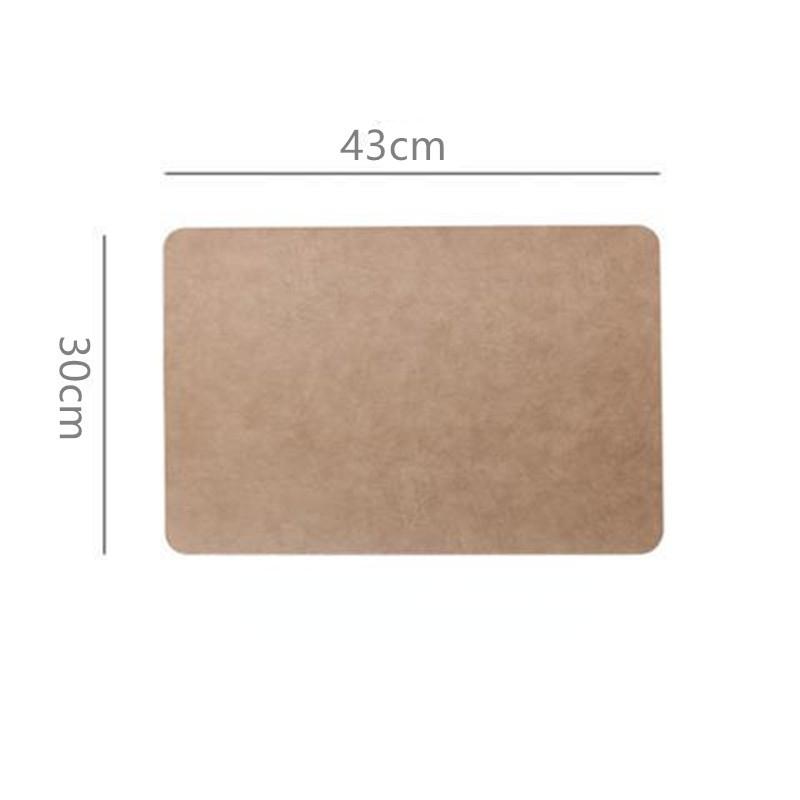 Домашние кухонные термостойкие кожаные салфетки для очистки кафе-бара, протираемые и моющиеся коврики для столовых приборов, коврики и подушечки для столов
Домашние кухонные термостойкие кожаные салфетки для очистки кафе-бара, протираемые и моющиеся коврики для столовых приборов, коврики и подушечки для столов