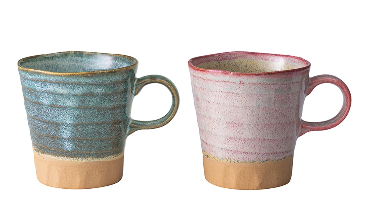 Mino Ware Pair Mug Set of Microwave and Dishwasher Mino Kiln Wooden Box Made in Japan Mug, 2, Approx. 330ml, Safe, Hen, Gift, MIN-3003A
Mino Ware Pair Mug Set of Microwave and Dishwasher Mino Kiln Wooden Box Made in Japan Mug, 2, Approx. 330ml, Safe, Hen, Gift, MIN-3003A