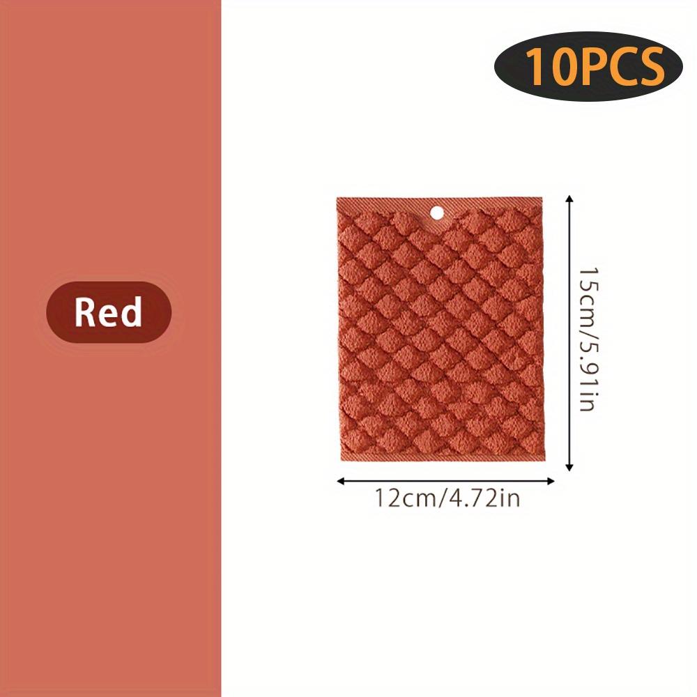 10 шт. Сверхпрочные чистящие салфетки - Очень большие кухонные тряпки для мытья посуды, быстросохнущие, многоразовые и моющиеся - для столешниц, вытяжек, конфорок, посуды 10pcs 15*12cm
10 шт. Сверхпрочные чистящие салфетки - Очень большие кухонные тряпки для мытья посуды, быстросохнущие, многоразовые и моющиеся - для столешниц, вытяжек, конфорок, посуды 10pcs 15*12cm