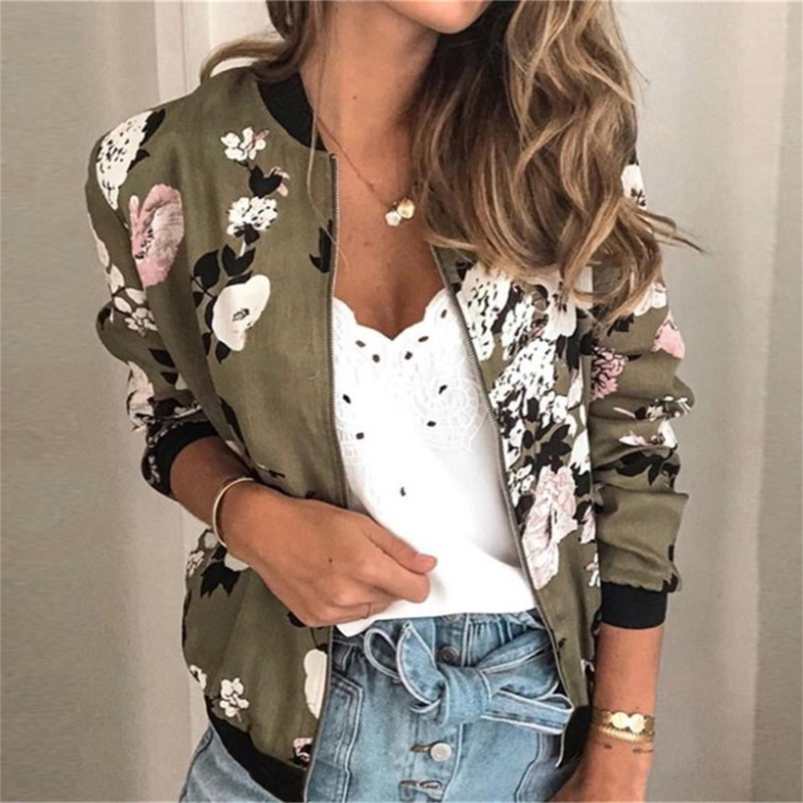 Women’s Autumn Winter Floral Print Crew Neck Zip Up Long Sleeve Casual Jacket Lightweight Outerwear Top XXL
Women’s Autumn Winter Floral Print Crew Neck Zip Up Long Sleeve Casual Jacket Lightweight Outerwear Top XXL