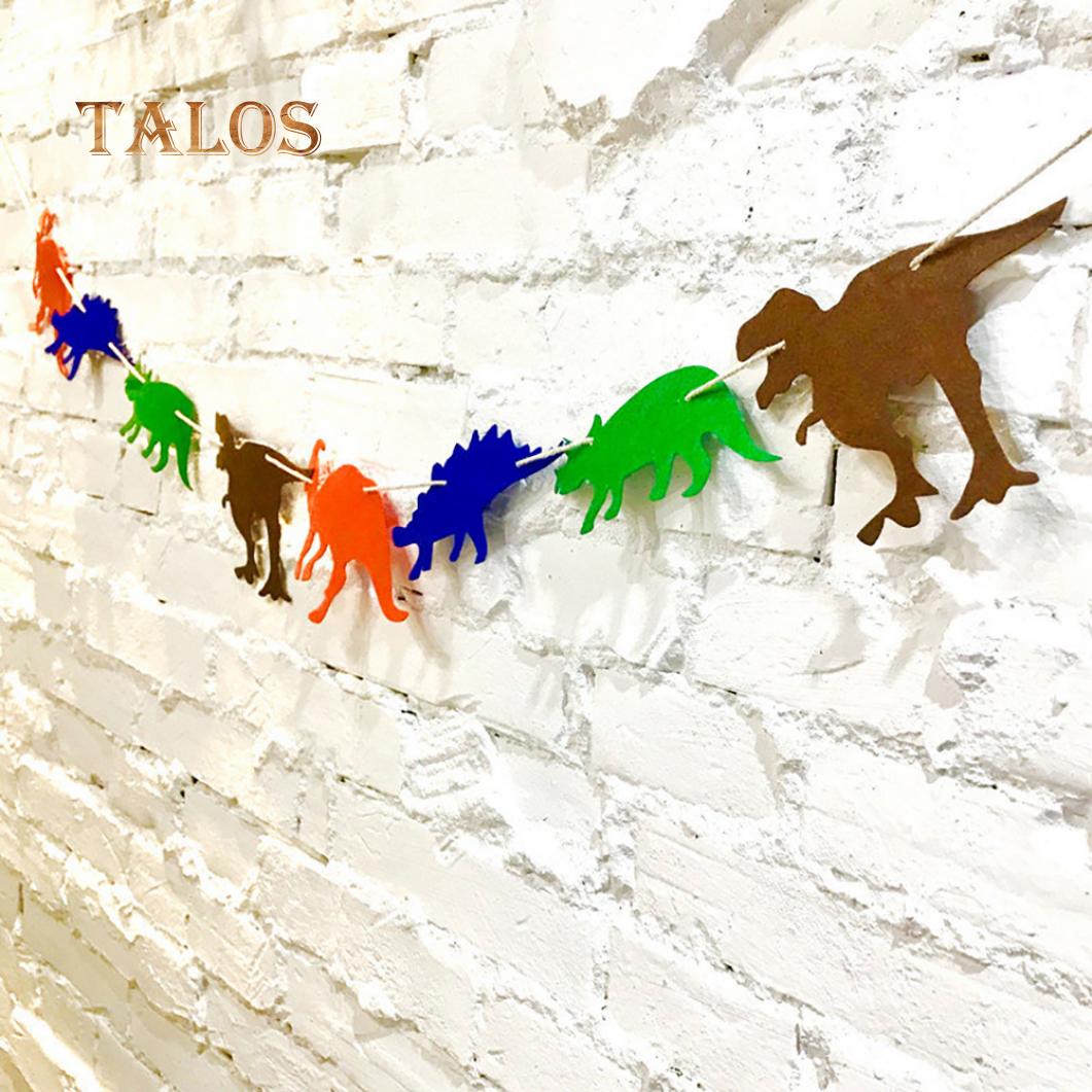 Non-Woven Dinosaur Hanging Flag Kids Birthday Party Garland Banner Room Decor Decoration
Non-Woven Dinosaur Hanging Flag Kids Birthday Party Garland Banner Room Decor Decoration