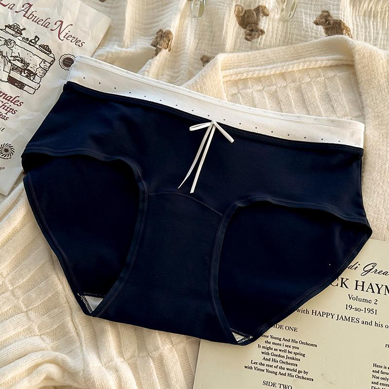 Женское летнее тонкое нижнее белье больших размеров из чистого хлопка, с ластовицей, не натирающее кожу, со средней посадкой XXXL синий/серый
Женское летнее тонкое нижнее белье больших размеров из чистого хлопка, с ластовицей, не натирающее кожу, со средней посадкой XXXL синий/серый