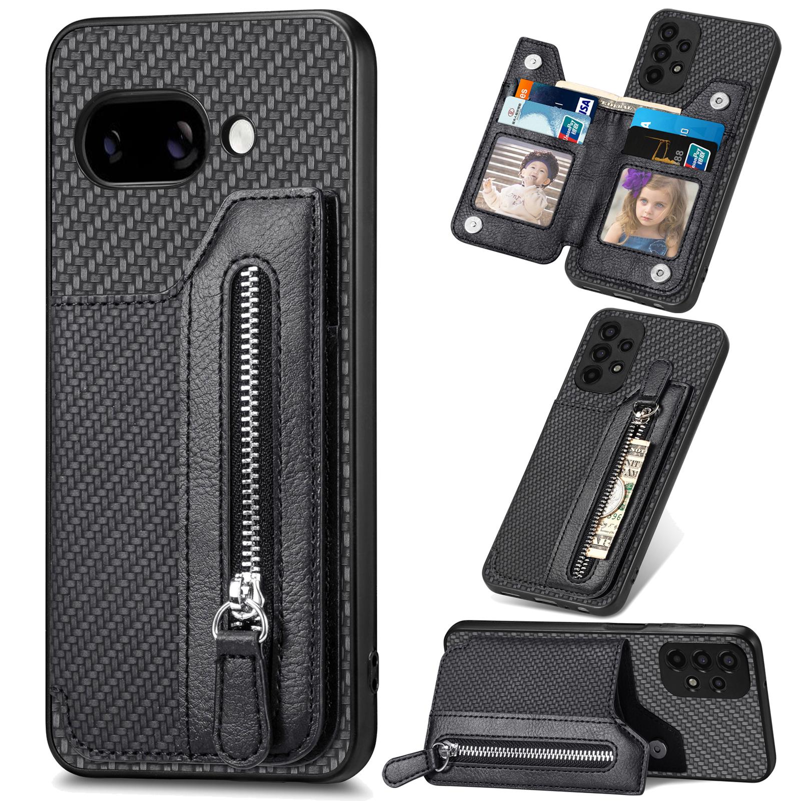 For Google Pixel 9a Case Leather+PC+TPU Zipper Wallet Phone Cover Black
For Google Pixel 9a Case Leather+PC+TPU Zipper Wallet Phone Cover Black