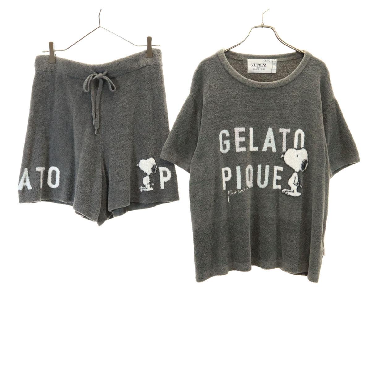 gelato pique PEANUTS peanut collaboration Snoopy print Short sleeve Room wear Setup Women Used
gelato pique PEANUTS peanut collaboration Snoopy print Short sleeve Room wear Setup Women Used