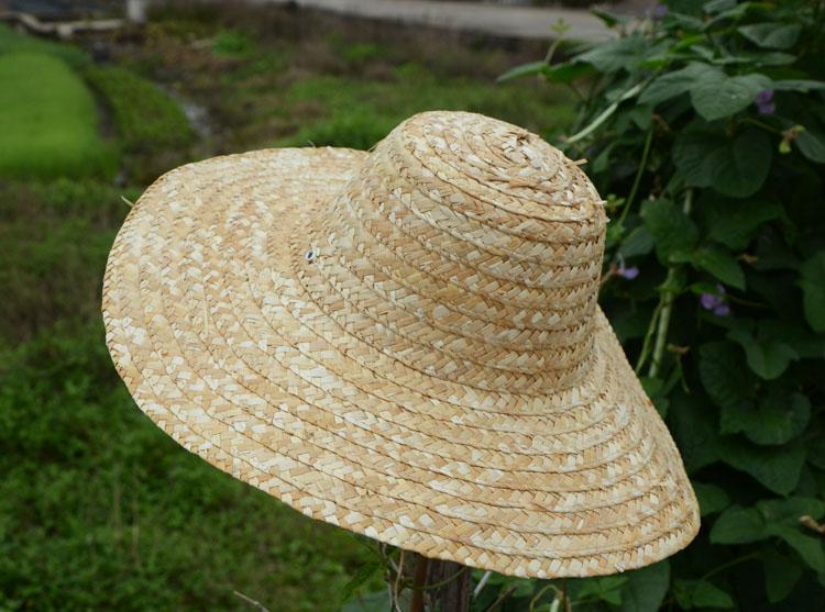 Wide Brim Wheat Straw Hat UPF50+ Sun Protection for Outdoor Farming Gardening Construction Summer Sun Hat for Men Women 40CM
Wide Brim Wheat Straw Hat UPF50+ Sun Protection for Outdoor Farming Gardening Construction Summer Sun Hat for Men Women 40CM