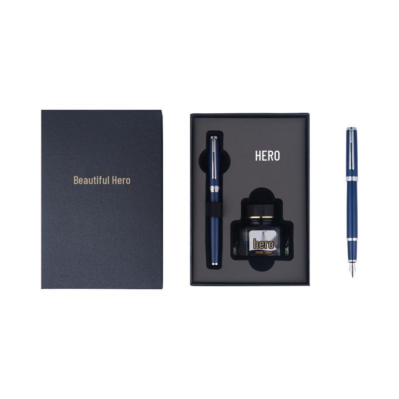 Hero Pen 777 High-Grade Gift Set: Elegant Engravable Writing Pen for Adults and Students 0.5mm
Hero Pen 777 High-Grade Gift Set: Elegant Engravable Writing Pen for Adults and Students 0.5mm