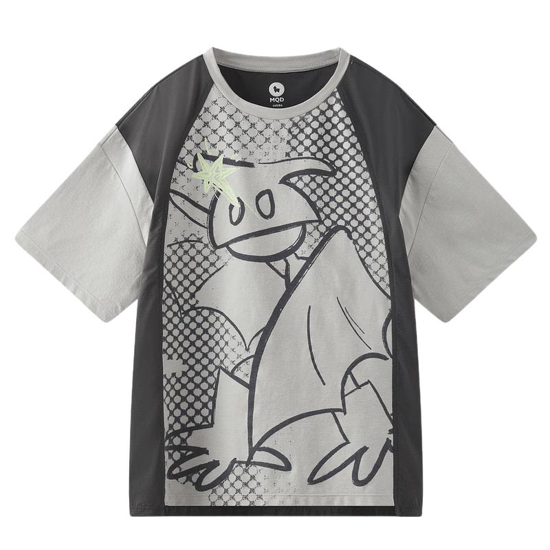 MQD Boys Lightweight Breathable Spliced Short Sleeve T-Shirt 160
MQD Boys Lightweight Breathable Spliced Short Sleeve T-Shirt 160