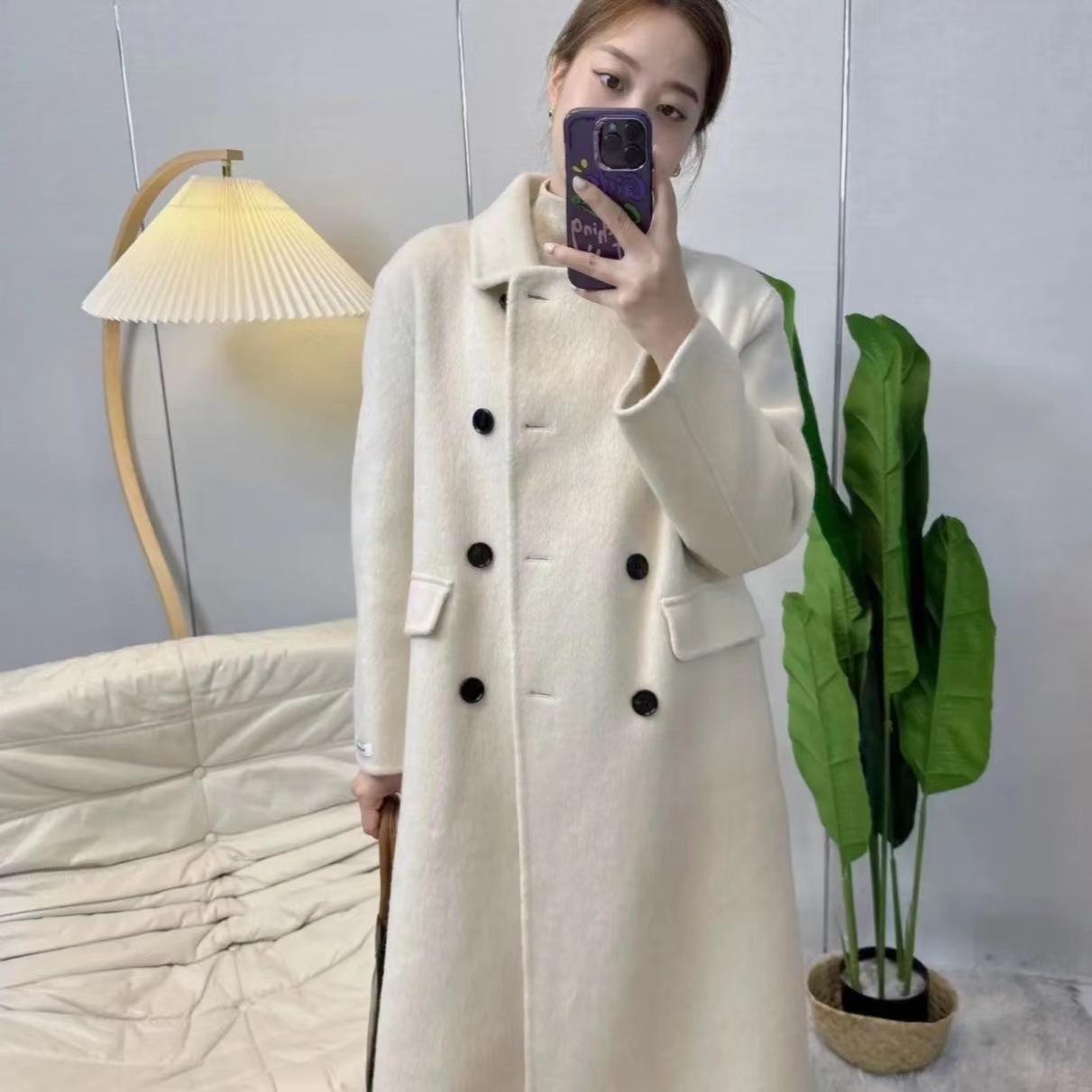 Double-Faced Wool Cashmere Dongdaemun Design: Hepburn Style Long Loose Slimming Coat. M коричневый
Double-Faced Wool Cashmere Dongdaemun Design: Hepburn Style Long Loose Slimming Coat. M коричневый