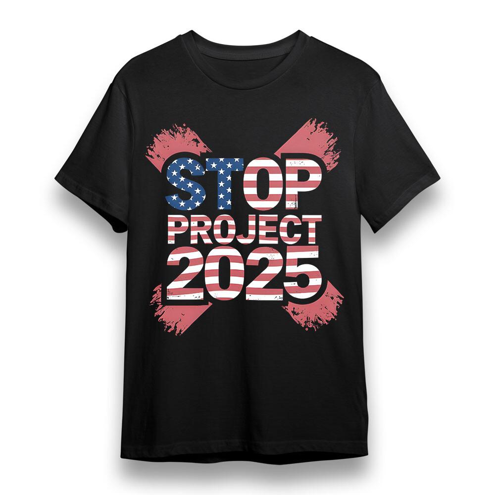 Men s Plus Size T-shirt With Stop Project 2025 Graphic Unisex 100% Cotton Tee S
Men s Plus Size T-shirt With Stop Project 2025 Graphic Unisex 100% Cotton Tee S