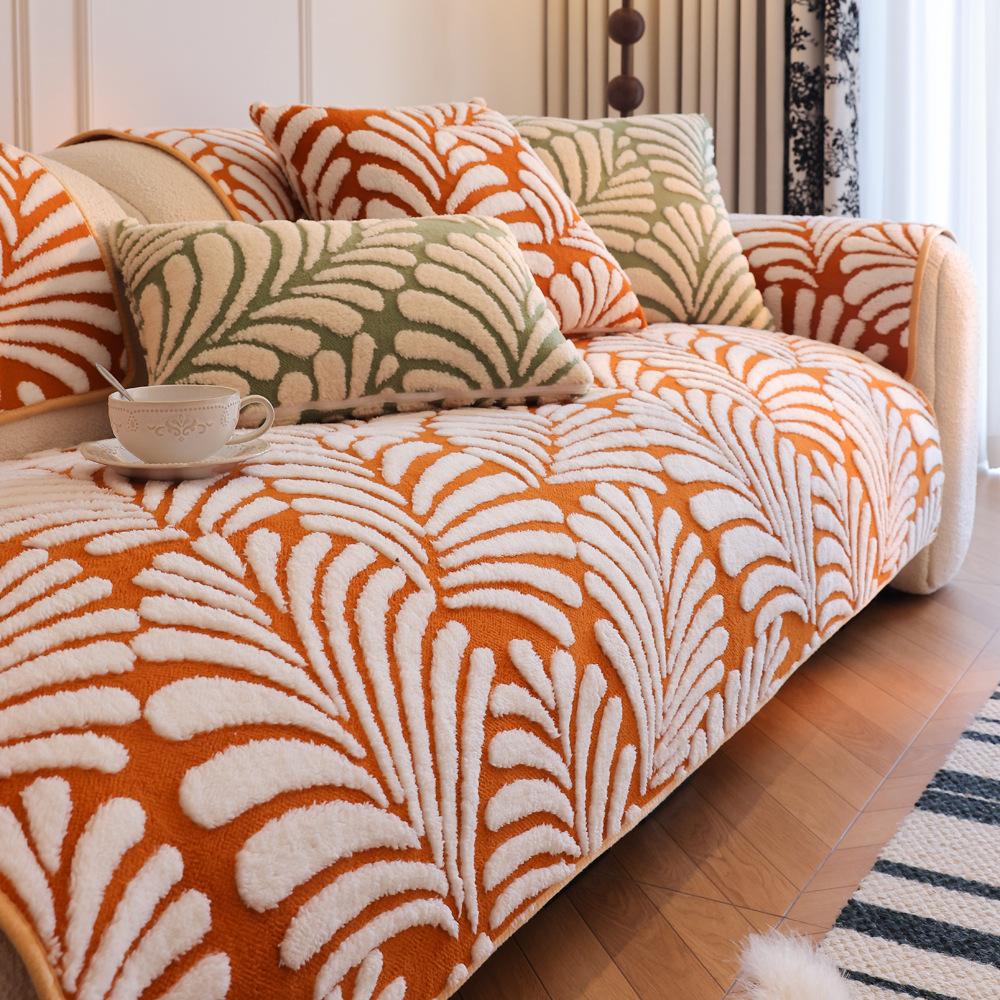 Подушка для дивана в стиле ретро с листом, Новая легкая роскошь, Высококачественная подушка для сиденья, Осенне-зимний нескользящий чехол для дивана, Тканевое полотенце 70*70cm оранжевый
Подушка для дивана в стиле ретро с листом, Новая легкая роскошь, Высококачественная подушка для сиденья, Осенне-зимний нескользящий чехол для дивана, Тканевое полотенце 70*70cm оранжевый