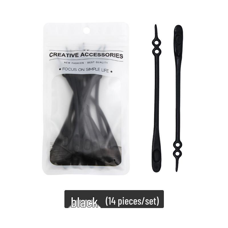 Универсальные силиконовые шнурки без завязывания для детей и взрослых - Эластичные, прочные и красочные 14cm
Универсальные силиконовые шнурки без завязывания для детей и взрослых - Эластичные, прочные и красочные 14cm