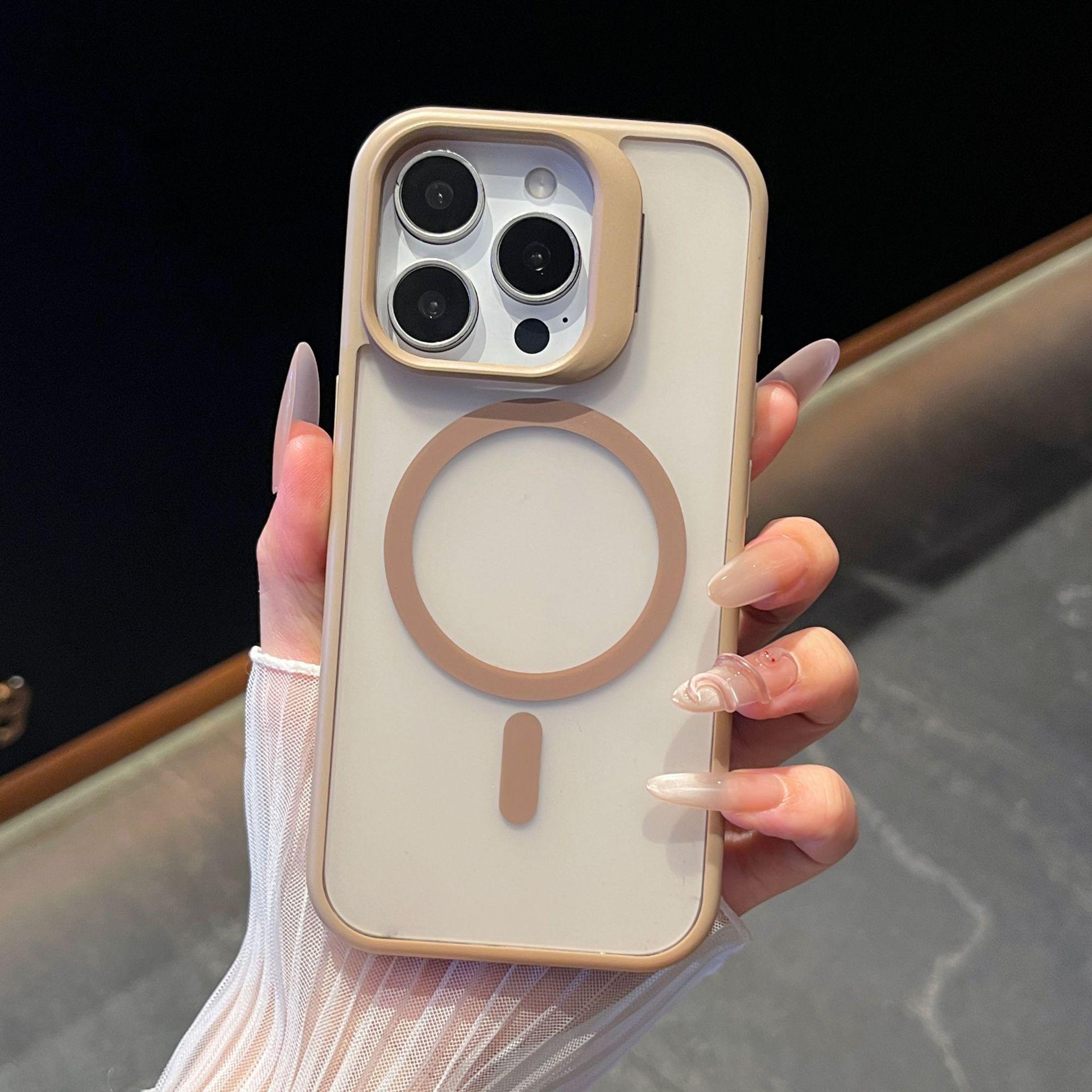 Premium Magnetic Lens Bracket Case for iPhone 15 Pro Max and Frosted Case for 16 Pro Max - Full Coverage Protection 16 Pro with Integrated Buttons
Premium Magnetic Lens Bracket Case for iPhone 15 Pro Max and Frosted Case for 16 Pro Max - Full Coverage Protection 16 Pro with Integrated Buttons