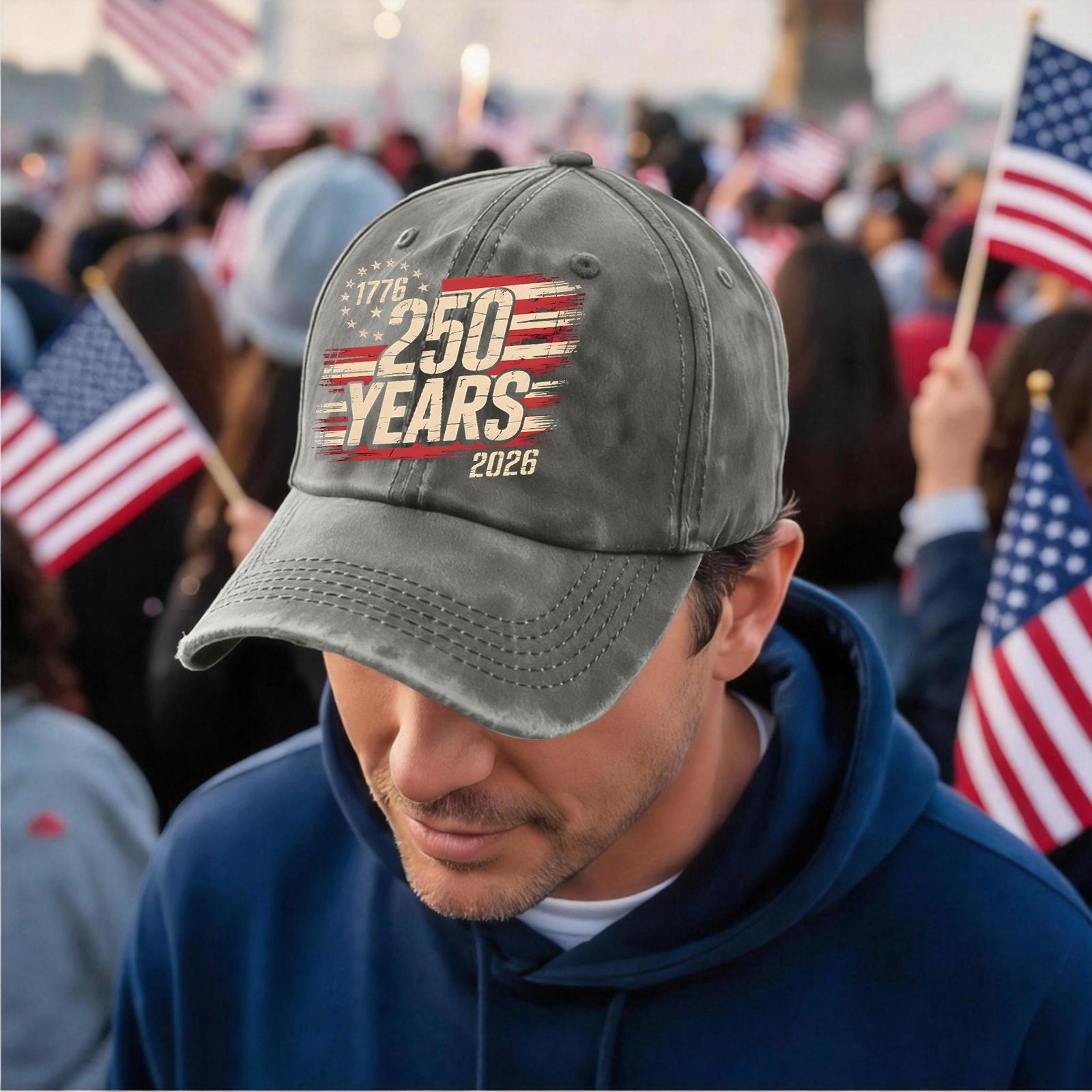 Distressed Washed Casual Baseball Cap Unisex Adjustable Fit Vintage Style 250 Years Flag and Letter Print Cotton Twill Hat One Size армия зеленый
Distressed Washed Casual Baseball Cap Unisex Adjustable Fit Vintage Style 250 Years Flag and Letter Print Cotton Twill Hat One Size армия зеленый