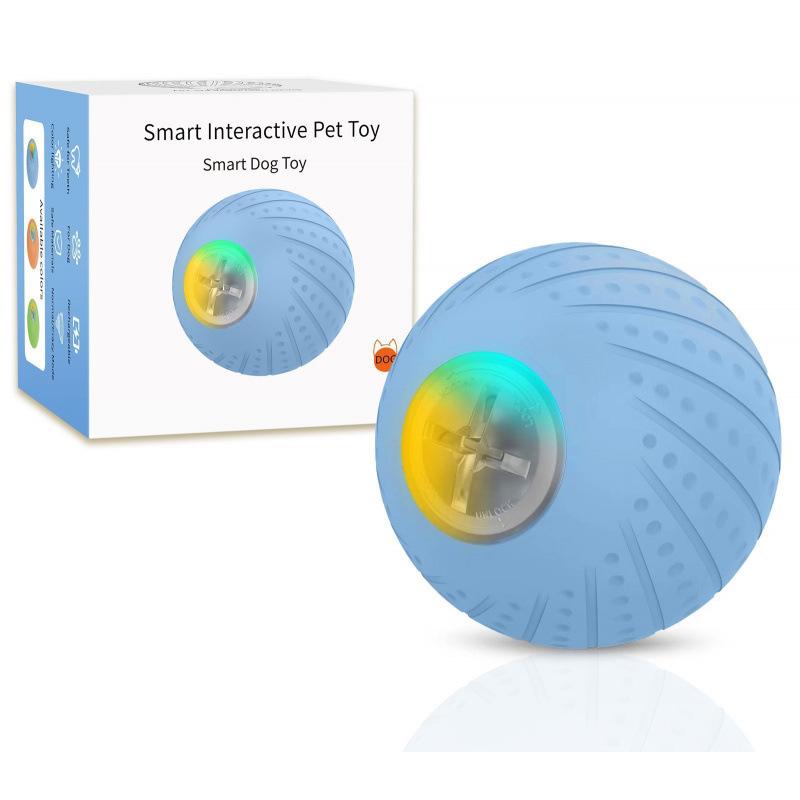 Gravity Smart Bouncing Ball: Electric Rolling Toy for Cats & Dogs English Color Box Package
Gravity Smart Bouncing Ball: Electric Rolling Toy for Cats & Dogs English Color Box Package