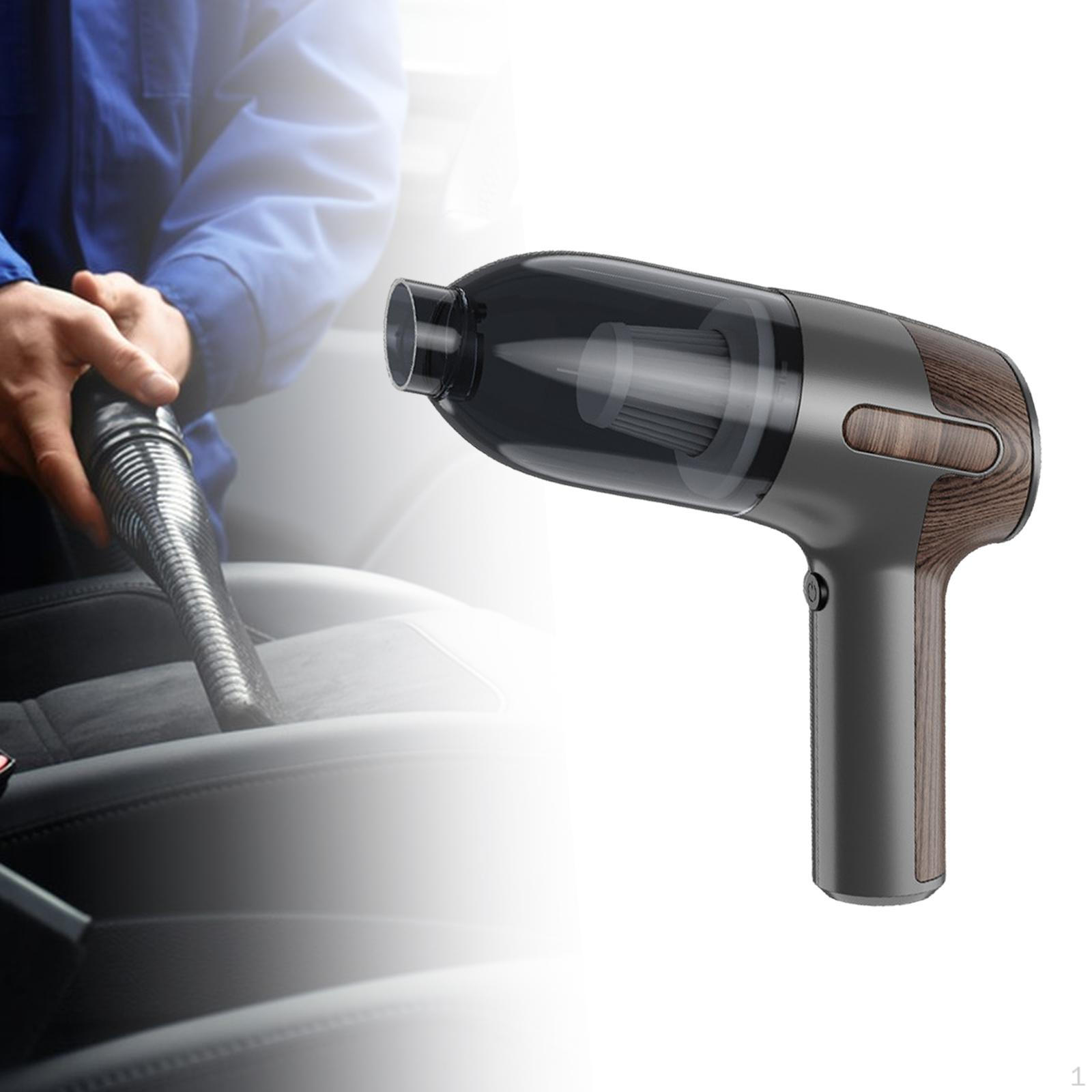 Автомобильный пылесос беспроводной ручной 120 Вт высокой мощности переносной ручной для Wood Grain