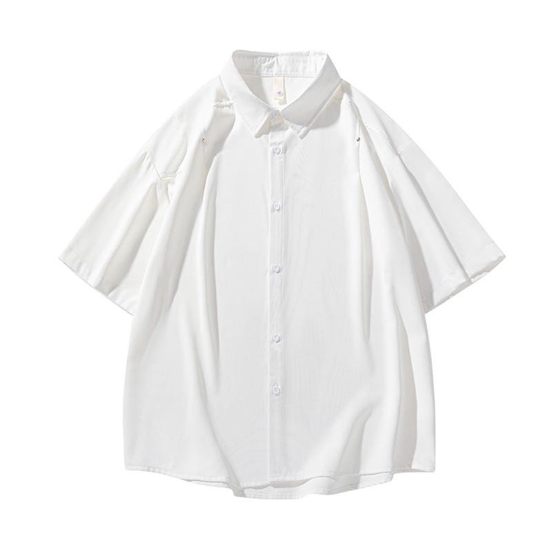 Retro Workwear Short Sleeved Shirt Men s Loose Collared Casual Shirt Summer Shirt XL білий
Retro Workwear Short Sleeved Shirt Men s Loose Collared Casual Shirt Summer Shirt XL білий