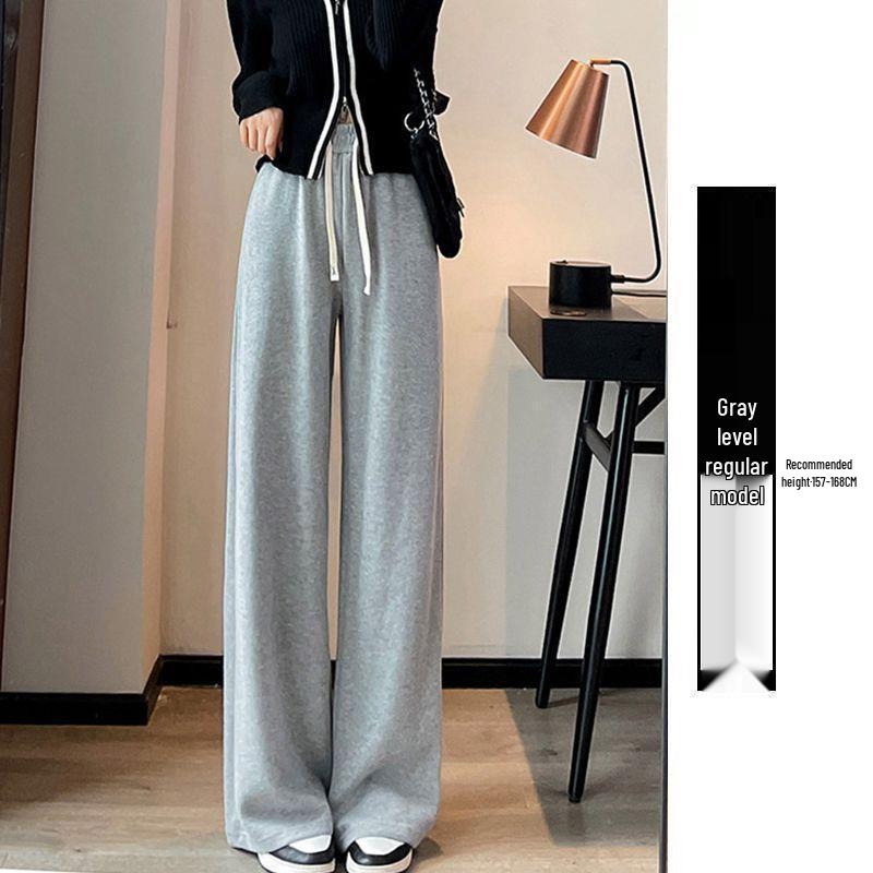 Women s High-Waisted Drape Wide-Leg Pants - Black, Spring/Autumn 2025 Collection, Casual Loose-Fit Straight-Leg Style. L 52-52 kg
Women s High-Waisted Drape Wide-Leg Pants - Black, Spring/Autumn 2025 Collection, Casual Loose-Fit Straight-Leg Style. L 52-52 kg