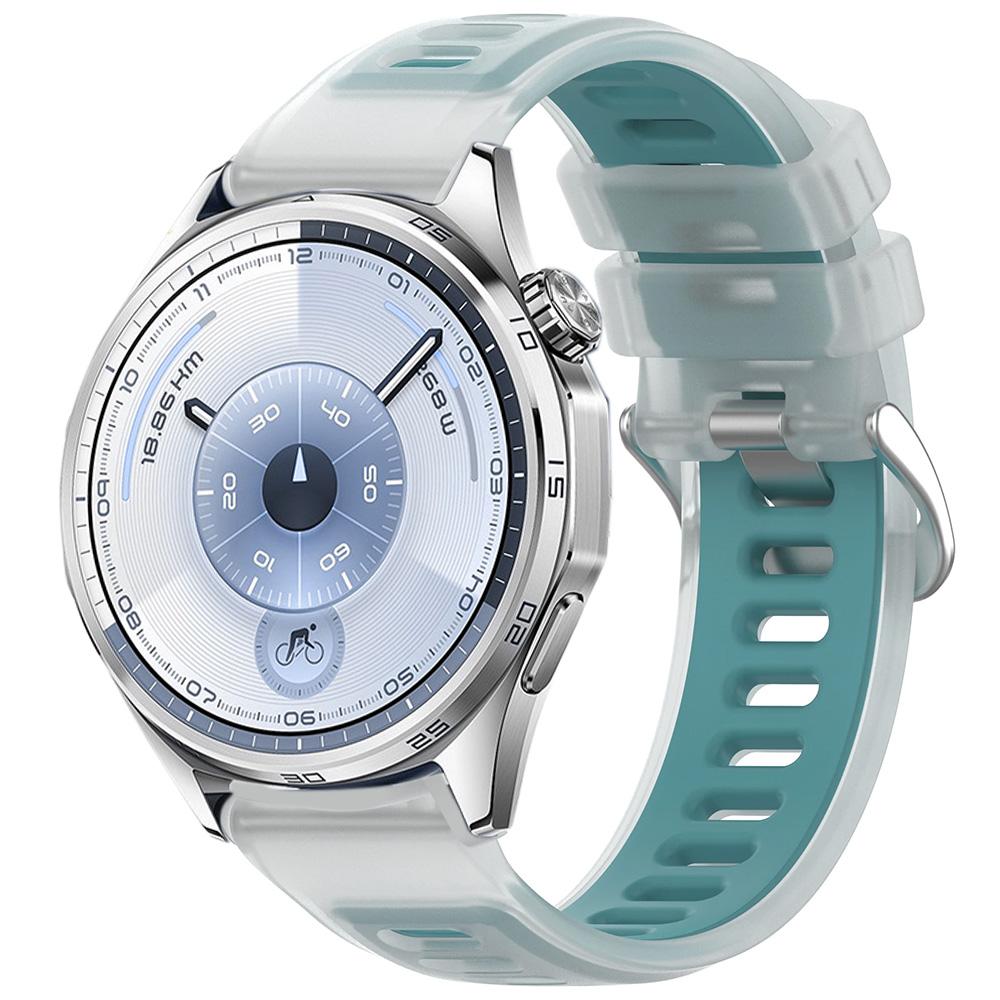 Semi-Transparent Sports Silicone Strap For Huawei Watch GT6/GT5/4/3 46mm GT6/GT5 Pro 46mm Two-Tone Adjustable Bracelet Wristband Samsung Watch 7-6-5
Semi-Transparent Sports Silicone Strap For Huawei Watch GT6/GT5/4/3 46mm GT6/GT5 Pro 46mm Two-Tone Adjustable Bracelet Wristband Samsung Watch 7-6-5