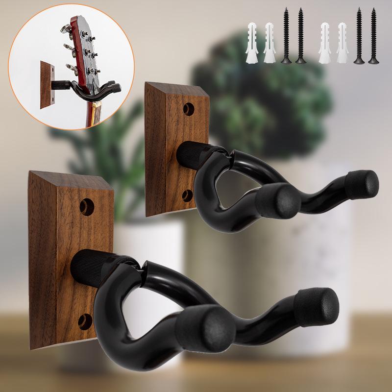 Універсальний настінний гачок-кріплення для гітари та укулеле з основи з масиву чорного горіха Single Pack (One Piece)
Універсальний настінний гачок-кріплення для гітари та укулеле з основи з масиву чорного горіха Single Pack (One Piece)