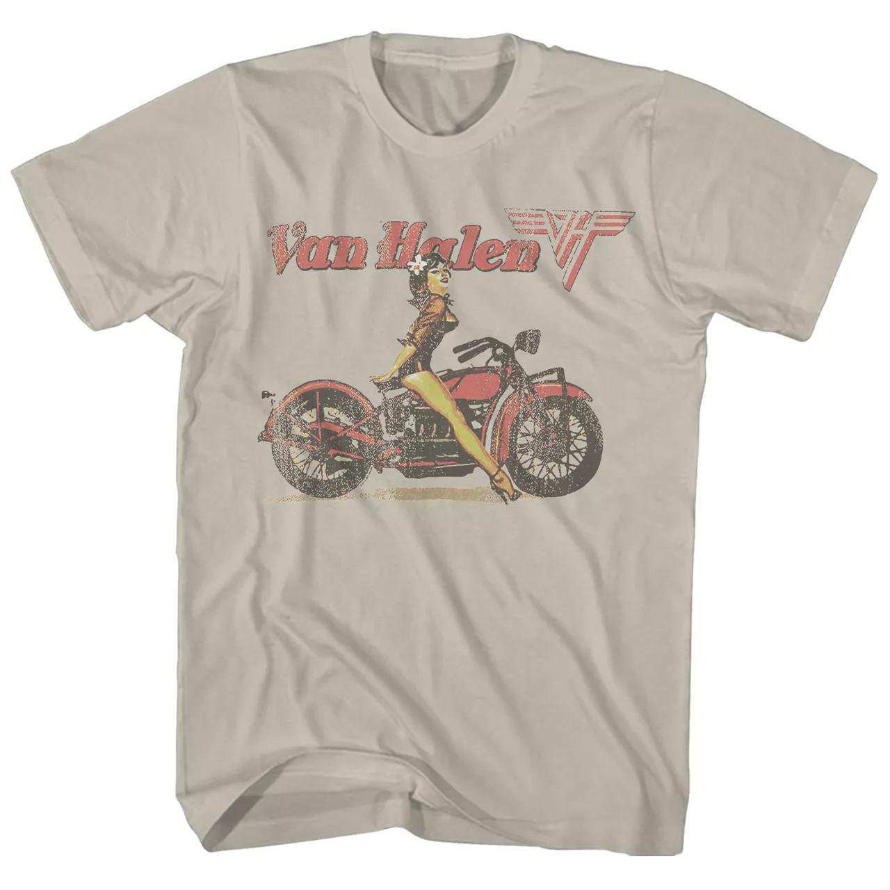 26 Van Halen Biker Pin Up T Shirt Mens Rock and Roll Music Classic Band Tee Sand Unisex T-Shirt XXXXL
26 Van Halen Biker Pin Up T Shirt Mens Rock and Roll Music Classic Band Tee Sand Unisex T-Shirt XXXXL