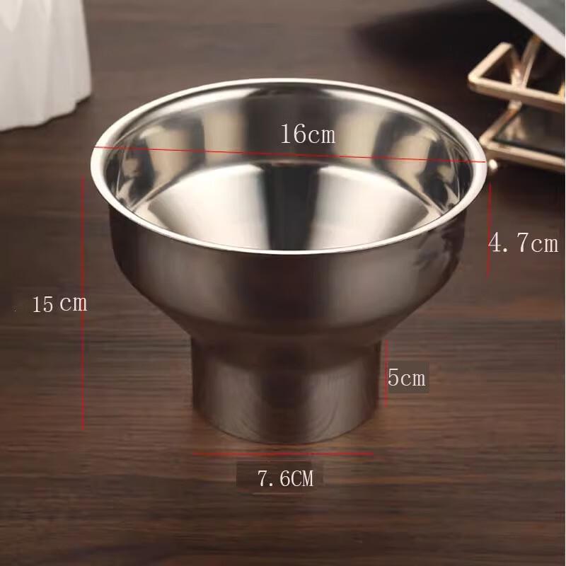 Stainless Steel Large Caliber Funnel for Powder & Jam
Stainless Steel Large Caliber Funnel for Powder & Jam