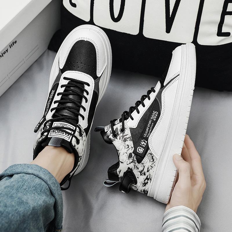 Spring and autumn men s shoes new sports shoes retro ins trend student shoes board shoes casual shoes high top platform shoes 39
Spring and autumn men s shoes new sports shoes retro ins trend student shoes board shoes casual shoes high top platform shoes 39