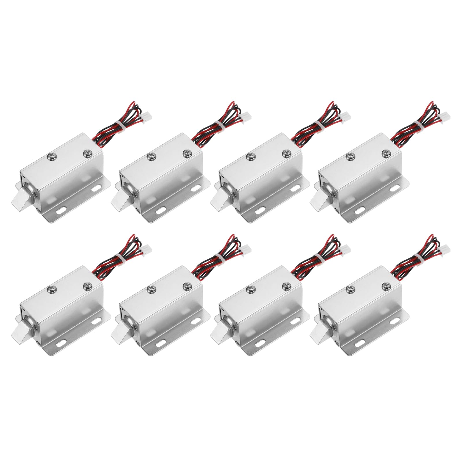 uxcell Electromagnetic Solenoid Lock Mini Door Drawer DC 12V Magnetic Lock Function with Tandown Design for Cabinet Drawer Safety Lock 54x42x27mm 8pcs
uxcell Electromagnetic Solenoid Lock Mini Door Drawer DC 12V Magnetic Lock Function with Tandown Design for Cabinet Drawer Safety Lock 54x42x27mm 8pcs