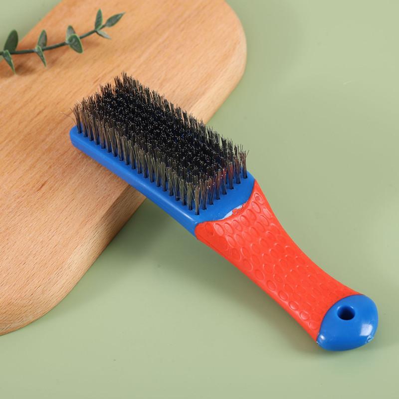 1Pc Heavy Duty Stainless Steel Wire Brush with Comfortable Plastic Handle Perfect for Removing Rust Welding Slag Dirt and Paint
1Pc Heavy Duty Stainless Steel Wire Brush with Comfortable Plastic Handle Perfect for Removing Rust Welding Slag Dirt and Paint