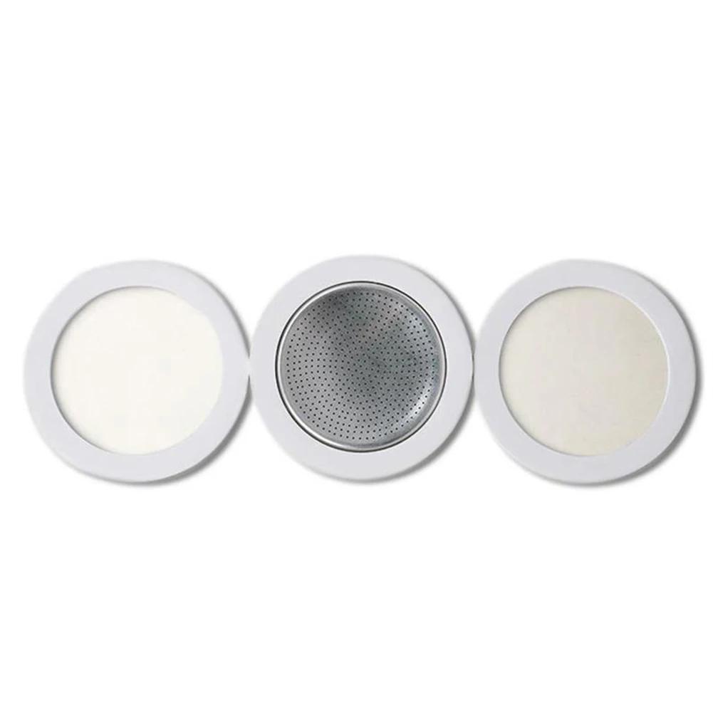 Silicone Gasket Silicone Ring Seals Ring Stainless Steel Strainer Easy To Clean Filters For Espresso Pot Brand New 2 cup
Silicone Gasket Silicone Ring Seals Ring Stainless Steel Strainer Easy To Clean Filters For Espresso Pot Brand New 2 cup