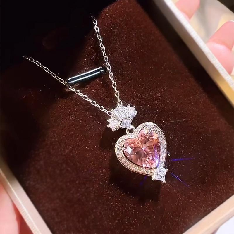 Longlongjin S925 Серебро Сердцевидный Морганит Розовый Ожерелье Подвеска для Женщин - Классическая Простая Мода S925 Silver
Longlongjin S925 Серебро Сердцевидный Морганит Розовый Ожерелье Подвеска для Женщин - Классическая Простая Мода S925 Silver