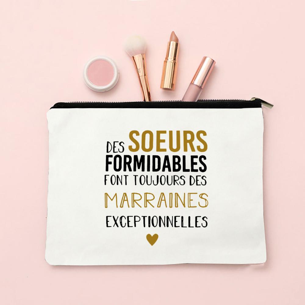 Do You Want To Be My Beloved Godmother Makeup Bags Godmother Request Cosmetic Case Travel Wash Storage Pouch Gifts for Godmother
Do You Want To Be My Beloved Godmother Makeup Bags Godmother Request Cosmetic Case Travel Wash Storage Pouch Gifts for Godmother