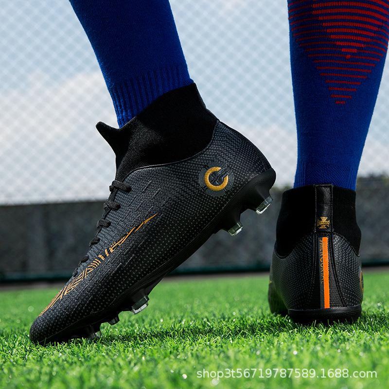 Large Size 46-49 Football Shoes High-Top Long Spikes for Artificial Grass - Boys & Girls 37
Large Size 46-49 Football Shoes High-Top Long Spikes for Artificial Grass - Boys & Girls 37