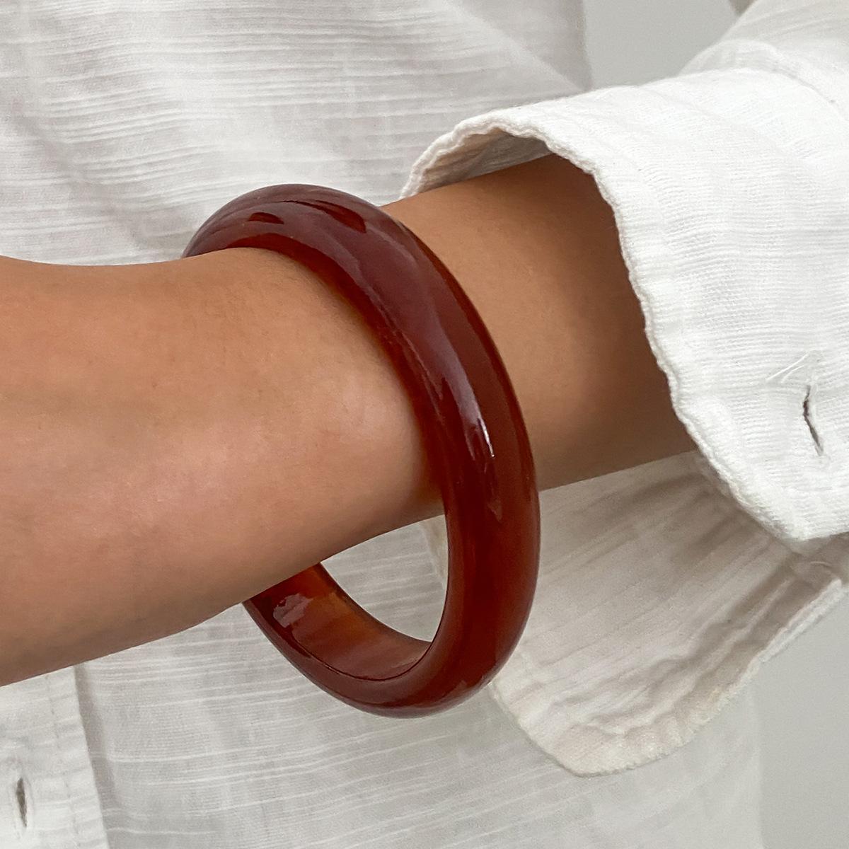 DIEZI Bohemain Fashion Wood Resin Wide Bangles Vinatge Punk Exaggeration Round Geometric Bracelet Bangle For Women Men Jewelry
DIEZI Bohemain Fashion Wood Resin Wide Bangles Vinatge Punk Exaggeration Round Geometric Bracelet Bangle For Women Men Jewelry