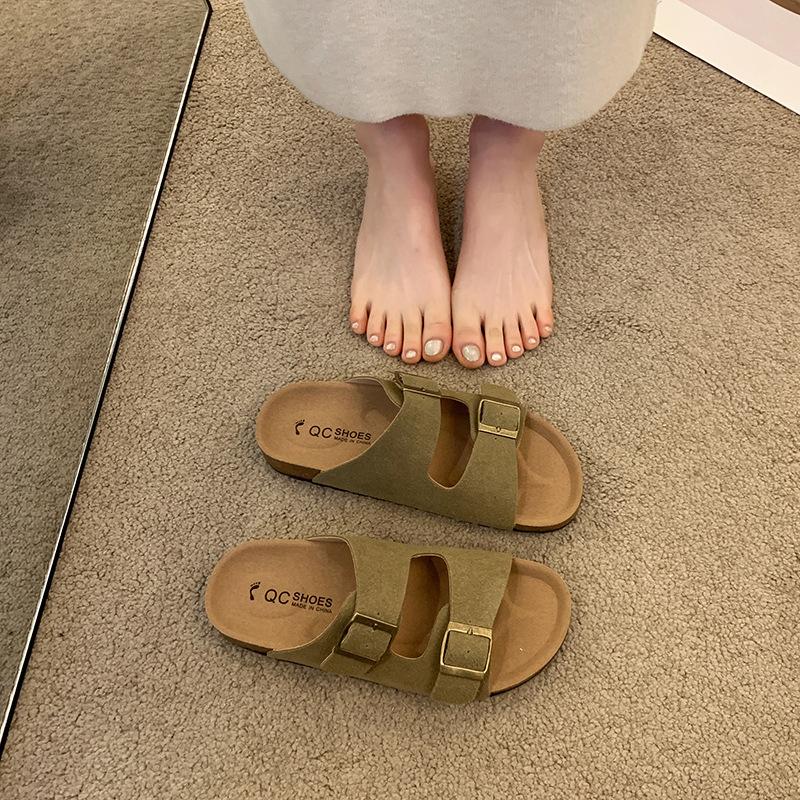 Versatile one-word buckle slippers women s summer wear New Year s new thick-bottomed cork beach cool slippers 35 бежевий
Versatile one-word buckle slippers women s summer wear New Year s new thick-bottomed cork beach cool slippers 35 бежевий