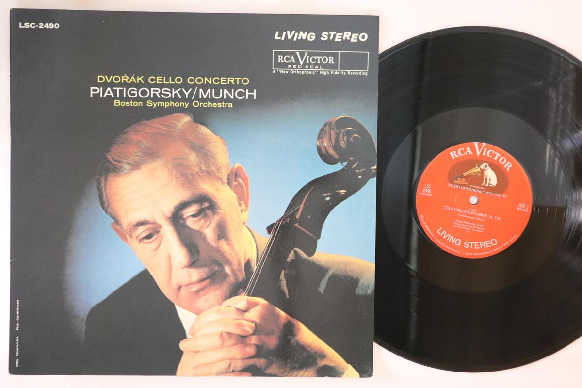 LP Record GREGOR PIATIGORSKY, CHARLES MUNCH, - Antonin Dvorak Cello Concerto LSC2490 RCA, Classic Re US Classical Used
LP Record GREGOR PIATIGORSKY, CHARLES MUNCH, - Antonin Dvorak Cello Concerto LSC2490 RCA, Classic Re US Classical Used