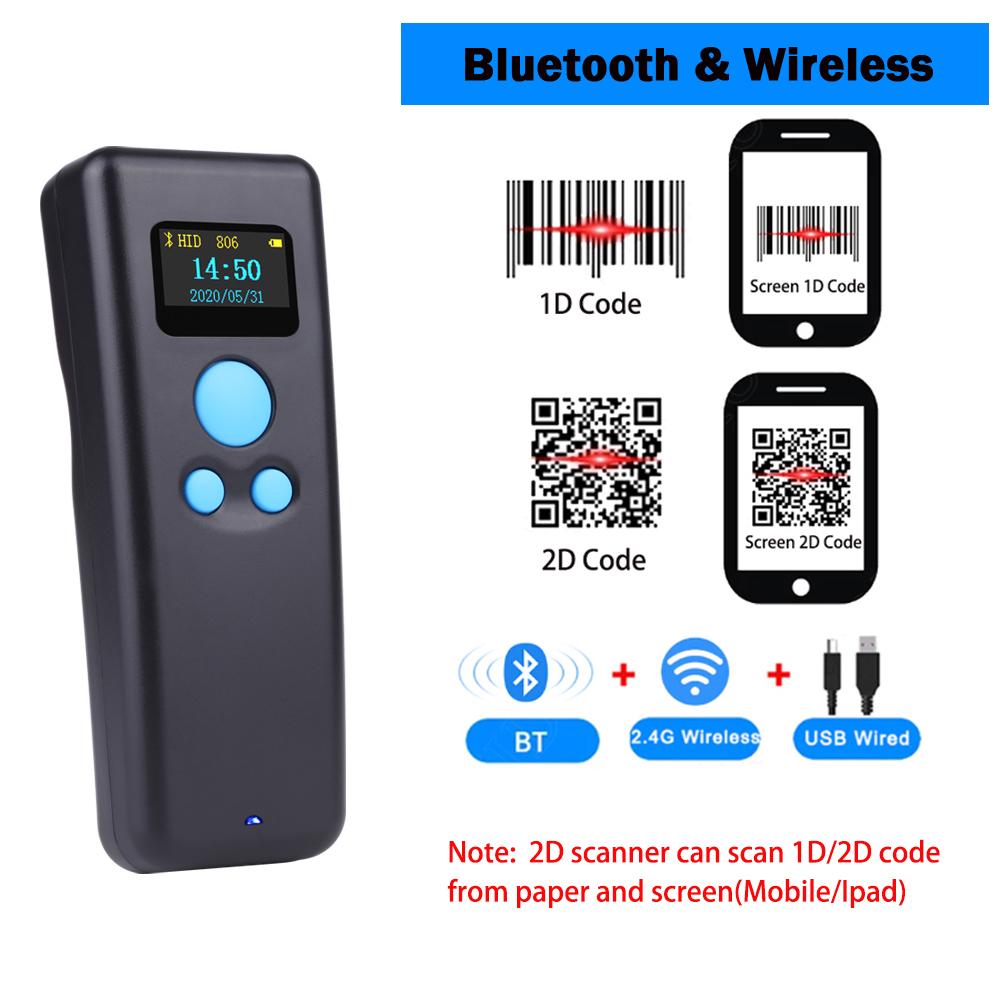 Карманный сканер штрих-кода Ручной Мини Беспроводной Bluetooth 1D 2D сканер кода с дисплеем для курьера 2d QR считыватель PDF417
Карманный сканер штрих-кода Ручной Мини Беспроводной Bluetooth 1D 2D сканер кода с дисплеем для курьера 2d QR считыватель PDF417