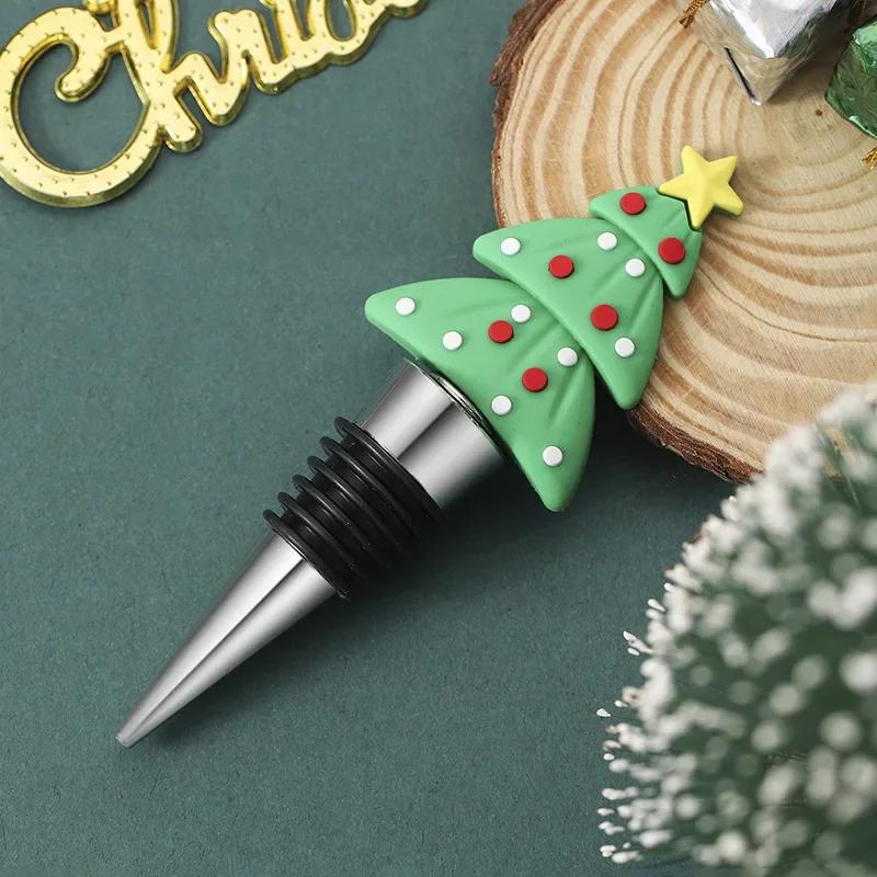 1pc Christmas Wine Stopper Silicone Wine Beverage Bottle Cap Leak Proof Sealed Fresh Wine Champagne Bottles Sealer Cork
1pc Christmas Wine Stopper Silicone Wine Beverage Bottle Cap Leak Proof Sealed Fresh Wine Champagne Bottles Sealer Cork