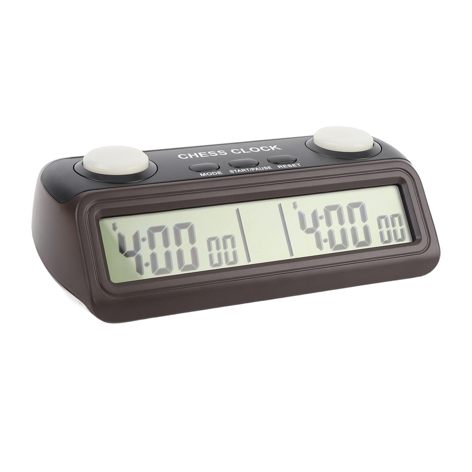 Chess Clock Multifunctional Digital Chess Timer for Board Games Practices Tournaments
Chess Clock Multifunctional Digital Chess Timer for Board Games Practices Tournaments