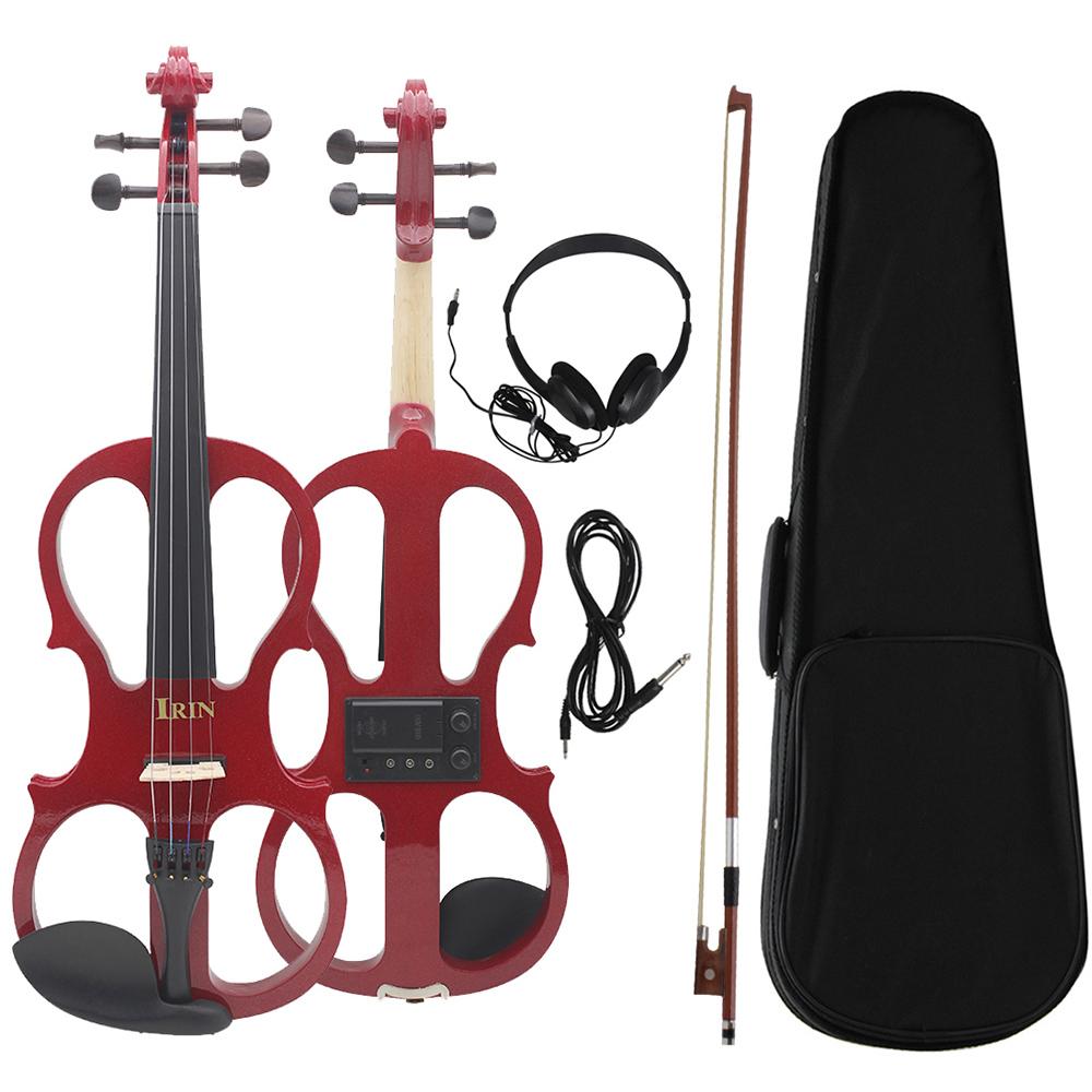 IRIN Smart Electric Violin 4/4 Size for Beginner Set Pro Silent Electric Violin with Case Headphones Connecting Cable Violin Kit
IRIN Smart Electric Violin 4/4 Size for Beginner Set Pro Silent Electric Violin with Case Headphones Connecting Cable Violin Kit