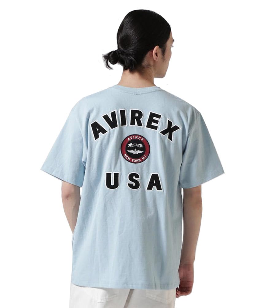 AVIREX VARSITY LOGO T-SHIRT men s 2XL sax 783-5934012
AVIREX VARSITY LOGO T-SHIRT men s 2XL sax 783-5934012