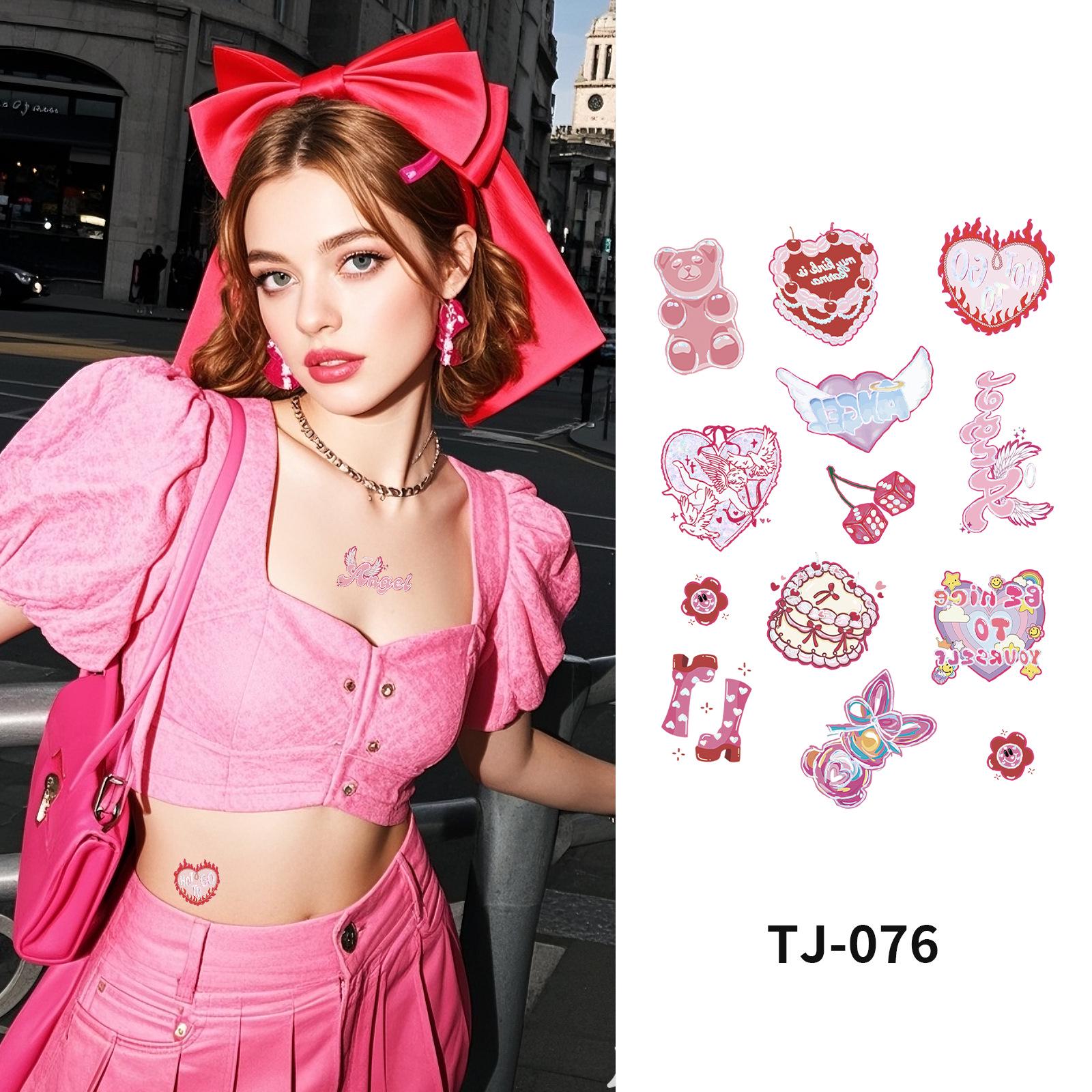 Pink Barbie Metallic Laser Tattoo Stickers - Trendy Summer Party Cool & Sweet Style 105x150 mm
Pink Barbie Metallic Laser Tattoo Stickers - Trendy Summer Party Cool & Sweet Style 105x150 mm