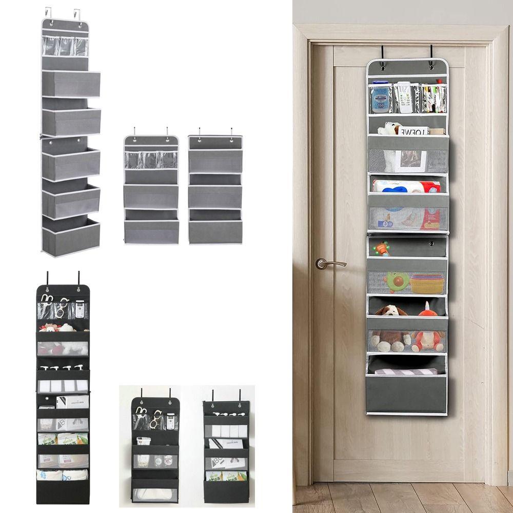 No Tilt Door Hanging Organizer 6 Tier Mounted Storage Rack Useful Closet Hanging Bags Bathroom
No Tilt Door Hanging Organizer 6 Tier Mounted Storage Rack Useful Closet Hanging Bags Bathroom