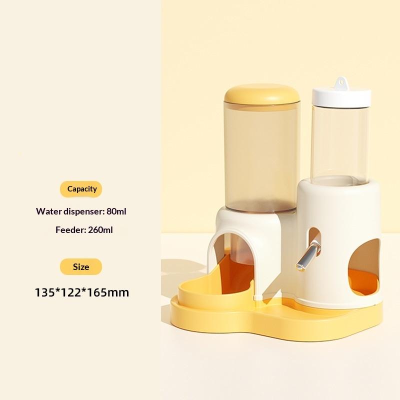 2 In 1 Hamster Automatic Feeder Water Dispenser Set For Small Pets Guinea Pig Gerbil Cage Accessories Small Pets Supplies A2
2 In 1 Hamster Automatic Feeder Water Dispenser Set For Small Pets Guinea Pig Gerbil Cage Accessories Small Pets Supplies A2